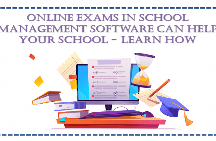 Online Exam with School Management Software