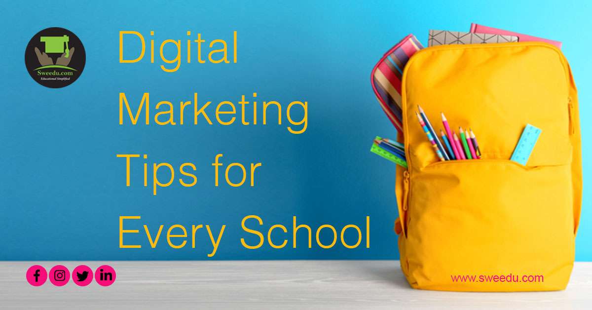 digital marketing tips for school